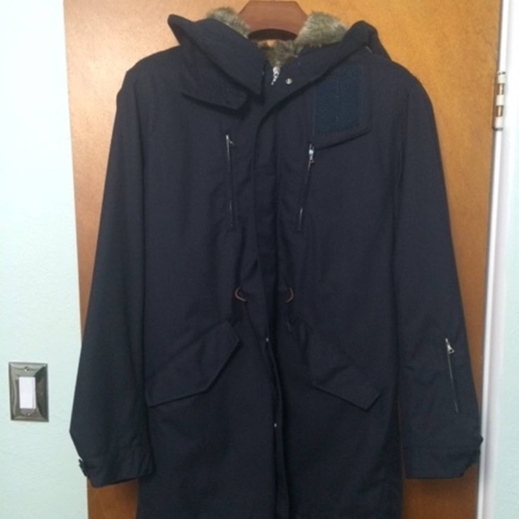 Sophnet - Parka Fur Down Jacket - Picture 1 of 8